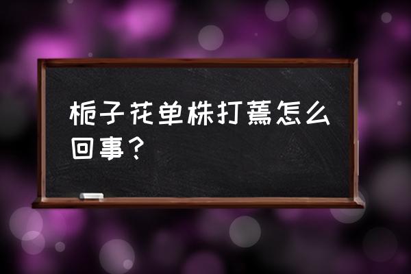 栀子花晒蔫了怎么补救 栀子花单株打蔫怎么回事？